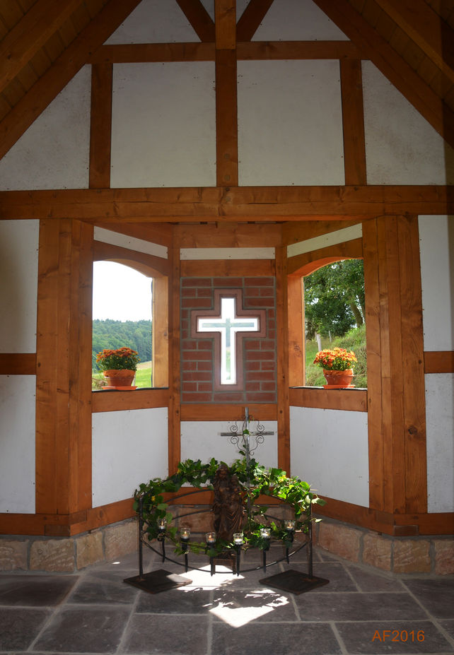 Die Melterser Kapelle von innen 
